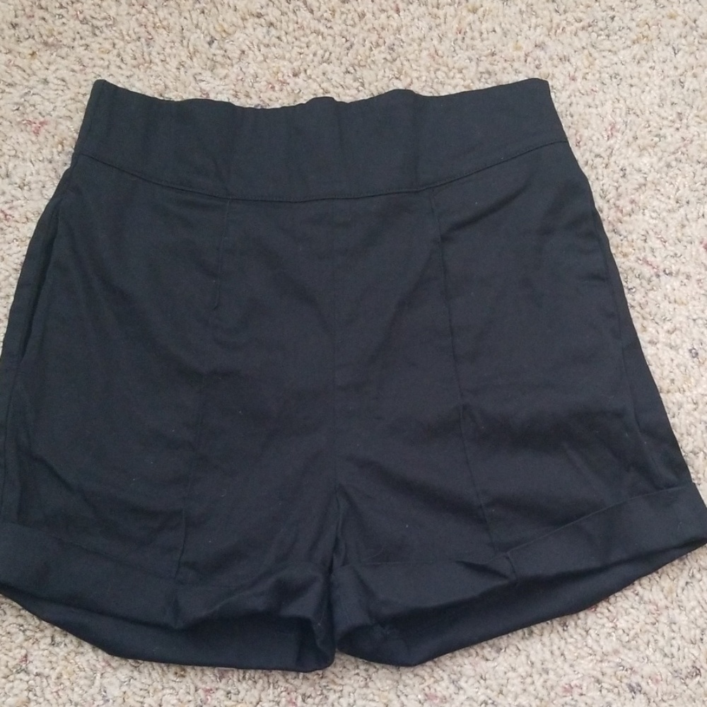 High waisted shorts
